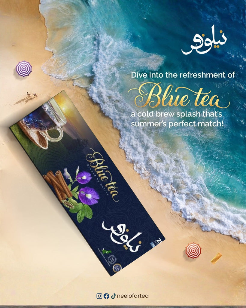 💙 Dive Into Refreshment – The Magic of Cold Brew Blue Tea (Neelofar Guide)