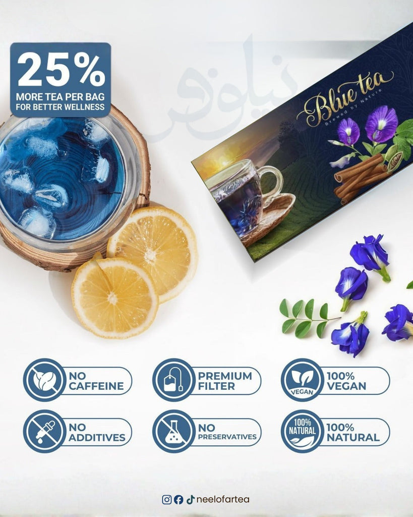 💙 Why Neelofar Blue Tea is the Purest & Healthiest Choice (Complete Guide)